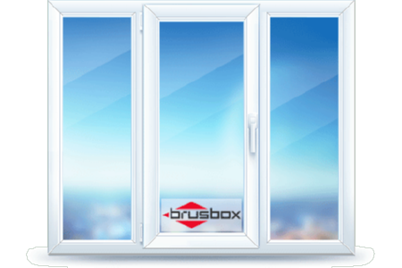 Окна из профиля BRUSBOX
